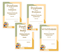 Dyplom konkurs czytelniczy