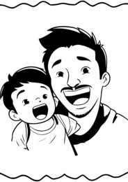 DZIEŃ MAMY I TATY - KOLOROWANKI