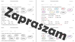 Porównywanie ułamków dziesiętnych – kartkówka / karta pracy