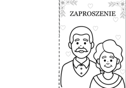 Zestaw „Dzień Babci i Dziadka” – 40 stron do druku! Gazetka| Zaproszenia| Kolorowanki| Główna grafika w formacie 4 x A4