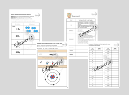Chemia z kropką - kreatywne zadania i eksperymenty chemiczne inspirowane Dniem Kropki. Atomy, cząsteczki, równania, różne eksperymenty