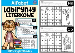 Alfabet - Labirynty literkowe