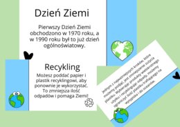 Dzień Ziemi, Plakat XXL, Prezentacja - Nasza Planeta