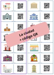 Domino obrazkowe z kodami QR! (La ciudad-miasto)