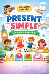 Karty pracy - Present Simple klasa 4