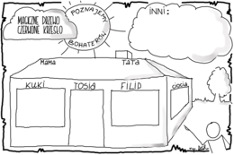 Karta pracy - "Magiczne drzewo. Czerwone krzesło" Andrzej Maleszka