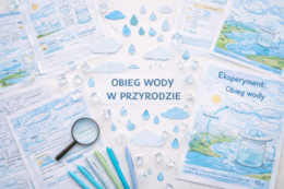 Obieg wody w przyrodzie – karty pracy i mini-eksperymenty