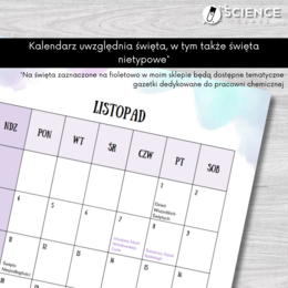 Planer Nauczyciela Chemii 2024/2025