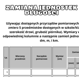Zamiana jednostek długości 4-8