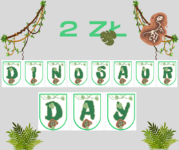 DINOSAUR DAY napis