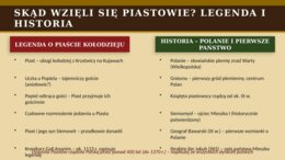 Prezentacja PowerPoint „Polska pierwszych Piastów”