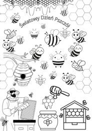 Kolorwanka XXL, Światowy Dzień Pszczół
