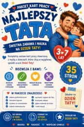 Dzień Taty – pakiet kart pracy (35 stron, PDF, przedszkole)