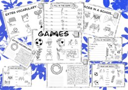 TIGER & FRIENDS 2 Unit 4 Games Places in a school