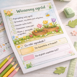 Marzec z kreatywnością – zestaw kart pracy