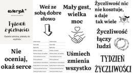 Gazetka szkolna – TYDZIEŃ/DZIEŃ ŻYCZLIWOŚCI