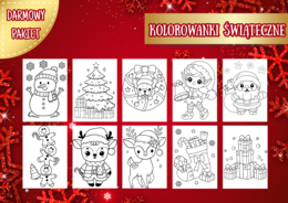 KOLOROWANKI ŚWIĄTECZNE