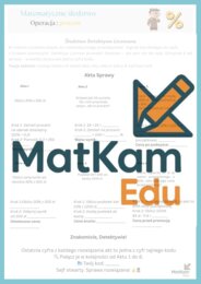 Karta pracy "Matematyczne śledztwo - akcja_procent"