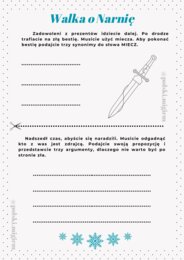 ESCAPE ROOM - "Opowieści z Narnii"