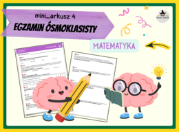 Przygotowanie do egzaminu - MINI ARKUSZ 4 - Na ostatniej prostej - E8 - matematyka