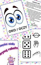 Części ciała. Gra edukacyjna