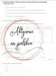 Liczebniki - kartkówka