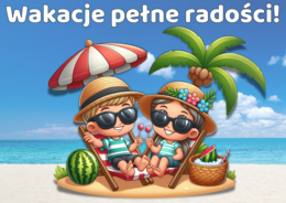 WAKACJE PEŁNE RADOŚCI - Dekoracja XXL