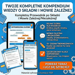Składnia Klasa 8: Wypowiedzenia Złożone i Mowa Zależna