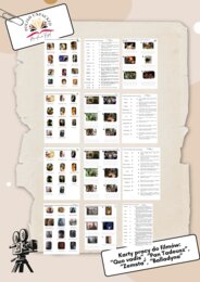 Pakiet 4 kart pracy – lektury w filmie i teatrze „Zemsta”, „Quo vadis”, „Balladyna”, „Pan Tadeusz” + odpowiedzi, egzamin ósmoklasisty z języka polskiego