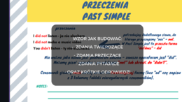 Past Simple - wklejka/ściągawka