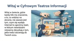 Manipulacja i dezinformacja w Internecie – przewodnik po cyfrowym teatrze informacji (gazetka szkolna / prezentacja)
