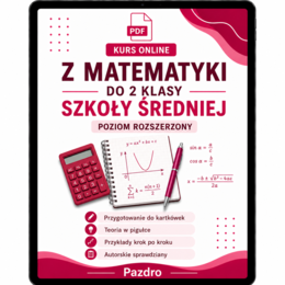 Kurs online z matematyki do 2 klasy - Pazdro 2R