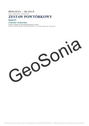 Człowiek i Środowisko – Gotowy Pakiet Powtórkowy (Biologia, Klasa 8)