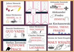 Lektury - plansze na gazetkę... i nie tylko