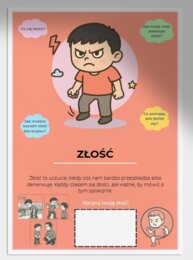 Moje pierwsze emocje – karty obrazkowe i zabawy. 20 kart. 10 zabaw. 3 kolorowanki.