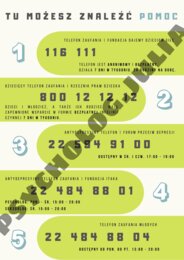 PLAKATY STANDARDY OCHRONY MAŁOLETNICH