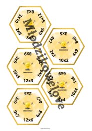 Misja mnożenie-część 3 gry dywanowe dla klasy