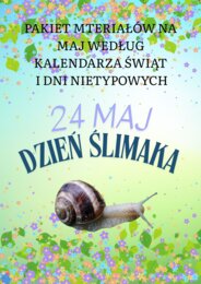 PAKIET MATERIAŁÓW NA MAJ WEDŁUG KALENDARZA ŚWIĄT I DNI NIETYPOWYCH