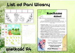 List od Pani Wiosny