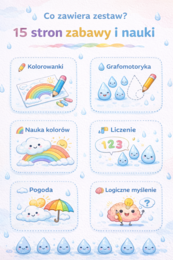 Karty pracy „Deszczowe przygody”