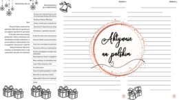 List do Mikołaja (rozsypanka) + prezentacja gratis