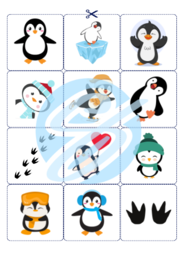 GRA MEMORY DZIEŃ PINGWINA