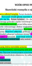 OPIS PRZEŻYĆ WEWNĘTRZNYCH W KLASACH 4-8