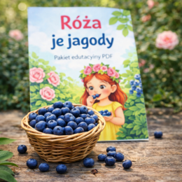 Róża i jagody – zestaw materiałów edukacyjnych dla przedszkola i klas 1–4