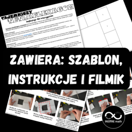 Tajemniczy Tetraflexagon. Darmowy projekt Math & Art na koniec lub początek roku, zajęcia kreatywne z matematyki.