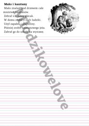 Czytanie ze zrozumieniem, układanie pytań