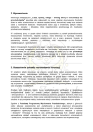 Innowacja Pedagogiczna „Cisza, Spokój, Uwaga” trening emocji i koncentracji dla przedszkolaków