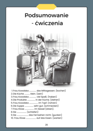 Czasowniki niemieckie dla początkujących. Część I, czas teraźniejszy Präsens. Dla pracujących i mieszkających w Niemczech.