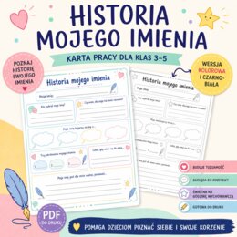 Historia mojego imienia