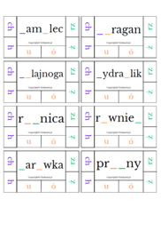 Klamerkowa ortografia - trudniejsze wyrazy